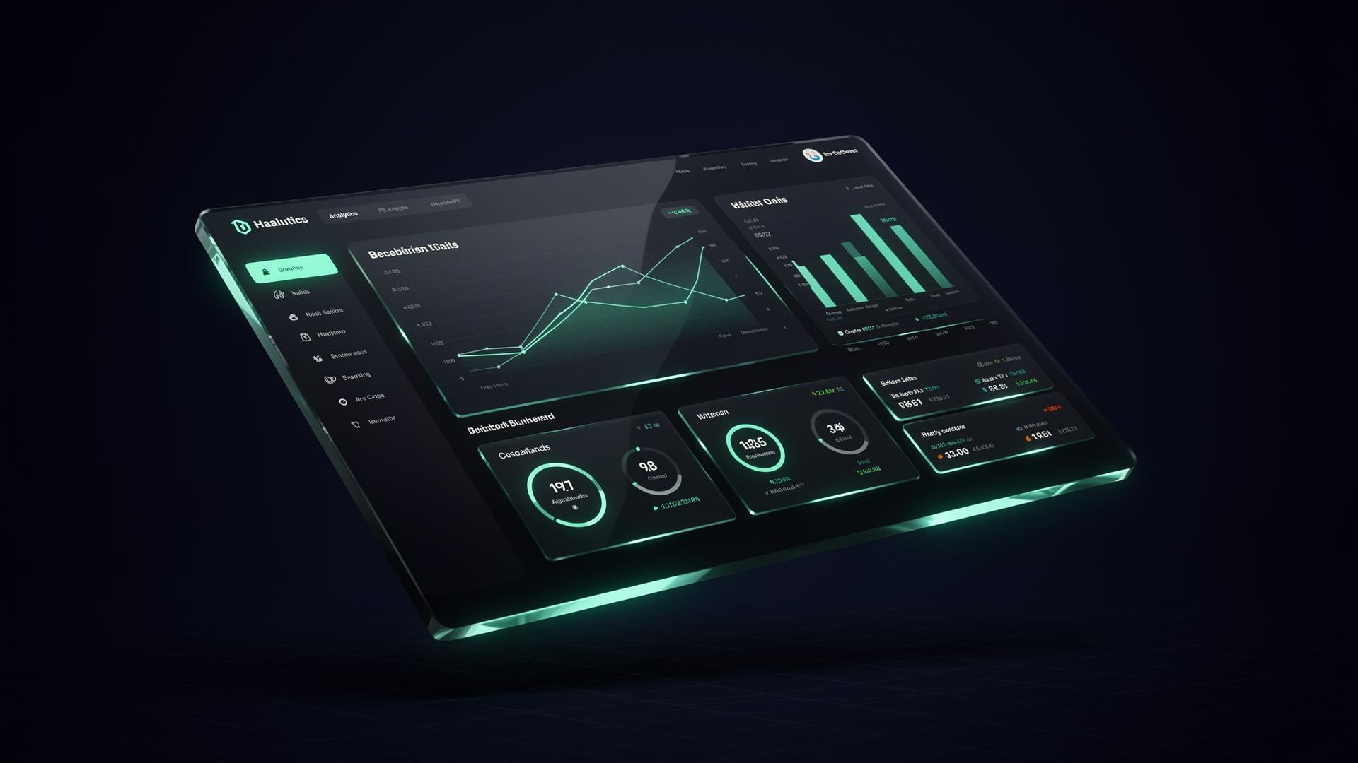 Dashboard interativo construído a partir de uma planilha de Excel